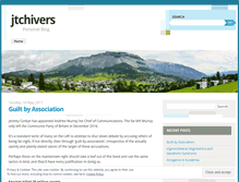 Tablet Screenshot of jtchivers.wordpress.com