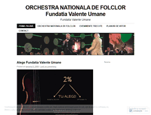 Tablet Screenshot of orchestra.wordpress.com