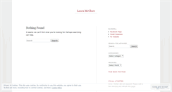 Desktop Screenshot of lauramcclure.wordpress.com