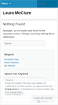 Mobile Screenshot of lauramcclure.wordpress.com