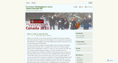Desktop Screenshot of alcazarescanada2011.wordpress.com