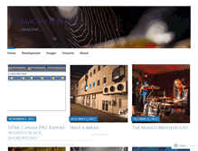 Tablet Screenshot of imaginot.wordpress.com
