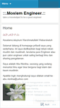 Mobile Screenshot of moslemengineer.wordpress.com