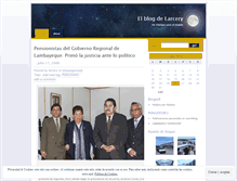 Tablet Screenshot of larcery.wordpress.com