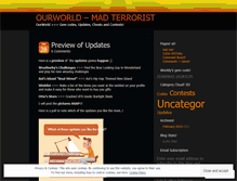 Tablet Screenshot of madterrorist.wordpress.com