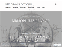 Tablet Screenshot of missgraves.wordpress.com