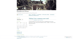 Desktop Screenshot of hendersonhouse.wordpress.com
