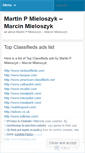 Mobile Screenshot of martinpmieloszyk.wordpress.com