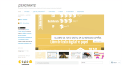 Desktop Screenshot of ciencinante.wordpress.com