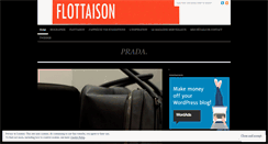 Desktop Screenshot of flottaison.wordpress.com