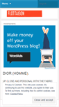 Mobile Screenshot of flottaison.wordpress.com