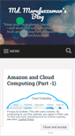 Mobile Screenshot of marufuzzaman.wordpress.com