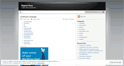 Desktop Screenshot of digitdata.wordpress.com