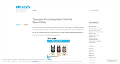 Desktop Screenshot of etexaxiv.wordpress.com