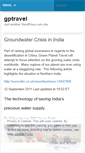 Mobile Screenshot of gptravel.wordpress.com