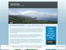 Tablet Screenshot of nat704.wordpress.com