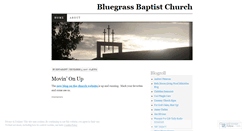 Desktop Screenshot of bluegrassbaptistchurch.wordpress.com