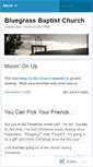 Mobile Screenshot of bluegrassbaptistchurch.wordpress.com