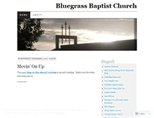 Tablet Screenshot of bluegrassbaptistchurch.wordpress.com