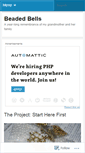 Mobile Screenshot of beadedbells.wordpress.com