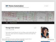 Tablet Screenshot of diyhomeauto.wordpress.com