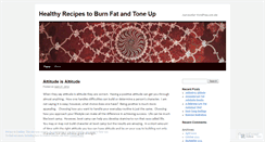 Desktop Screenshot of extremefatburningrecipes.wordpress.com