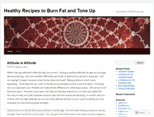 Tablet Screenshot of extremefatburningrecipes.wordpress.com