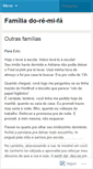 Mobile Screenshot of familiadoremifasol.wordpress.com