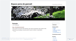 Desktop Screenshot of gwenix83.wordpress.com