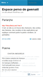 Mobile Screenshot of gwenix83.wordpress.com