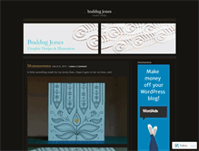 Tablet Screenshot of buddjones.wordpress.com