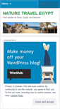 Mobile Screenshot of naturetravelegypt.wordpress.com