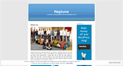 Desktop Screenshot of neptunez.wordpress.com