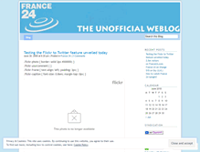 Tablet Screenshot of france24.wordpress.com