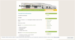 Desktop Screenshot of matematicasalvador.wordpress.com