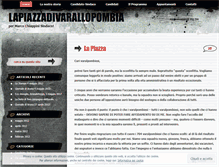 Tablet Screenshot of lapiazzadivarallopombia.wordpress.com