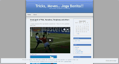 Desktop Screenshot of jogabonito.wordpress.com