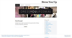 Desktop Screenshot of dressyouup.wordpress.com