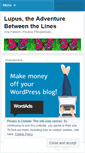 Mobile Screenshot of lupusadventurebetweenthelines.wordpress.com