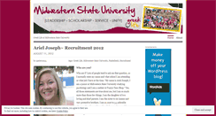 Desktop Screenshot of msugreeks.wordpress.com