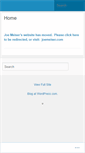 Mobile Screenshot of joemeiser.wordpress.com