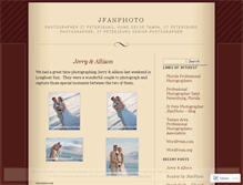 Tablet Screenshot of jfanphoto.wordpress.com