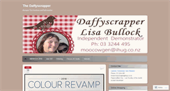 Desktop Screenshot of daffyscrapper.wordpress.com