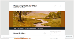 Desktop Screenshot of discoveringthehealerwithin.wordpress.com