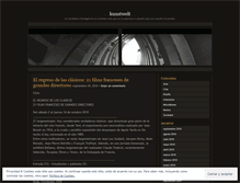 Tablet Screenshot of infinitobucle.wordpress.com