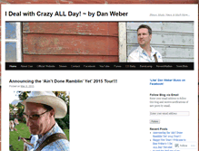 Tablet Screenshot of danwebermusic.wordpress.com