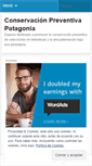 Mobile Screenshot of preservacion.wordpress.com