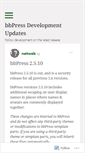 Mobile Screenshot of bbpdevel.wordpress.com