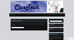Desktop Screenshot of clostech.wordpress.com