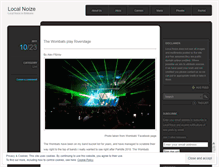 Tablet Screenshot of localnoize.wordpress.com